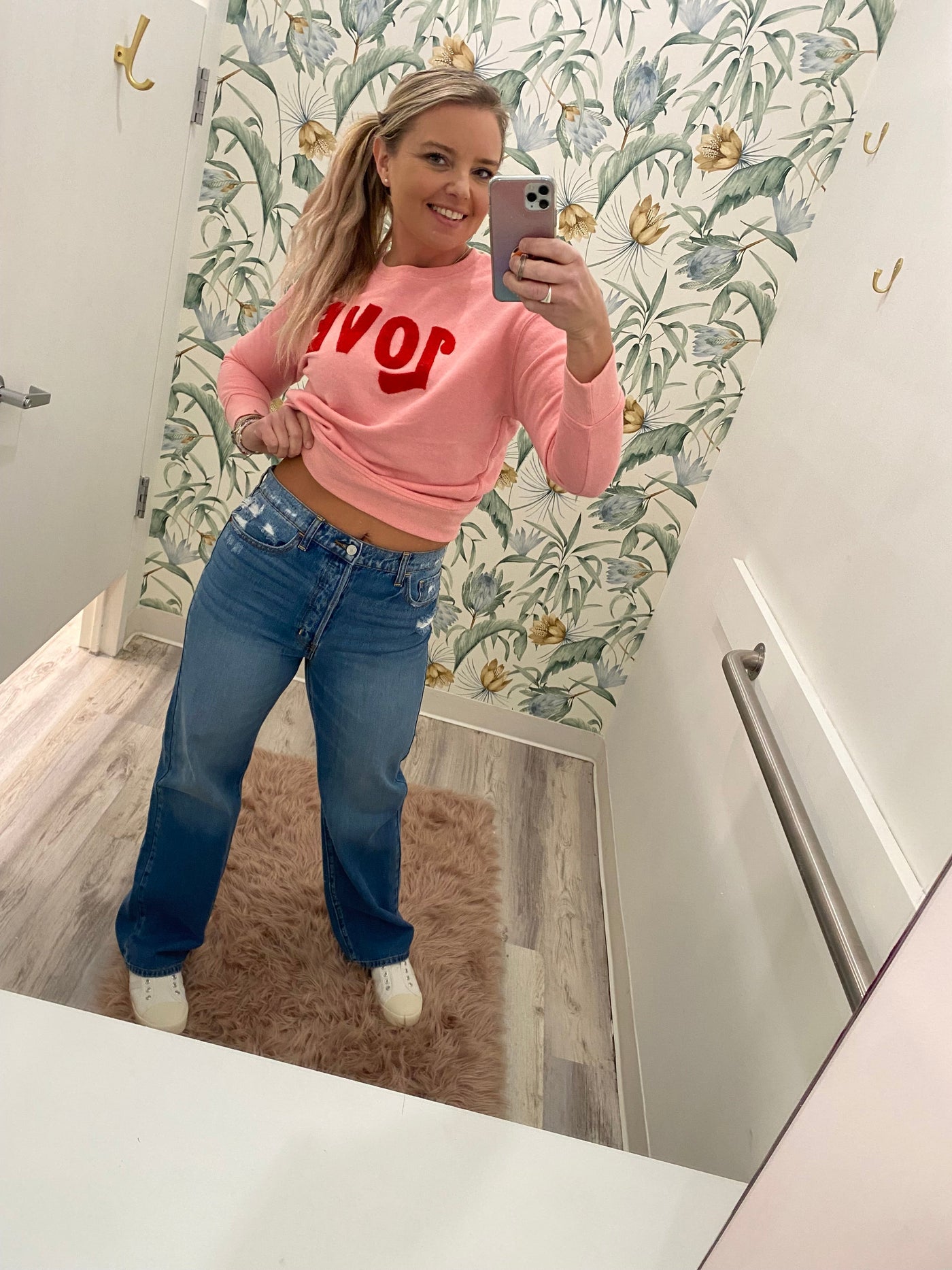 Shayna Super High Rise Wide Leg Jean - Poppy and Stella