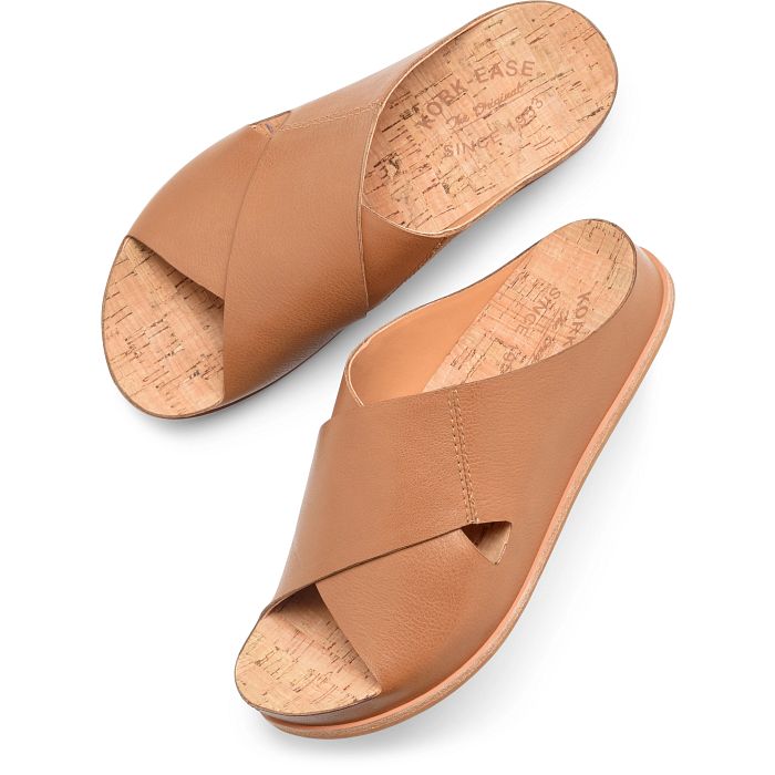 Kork-Ease | Tutsi Cross-Band Sandal | Brown