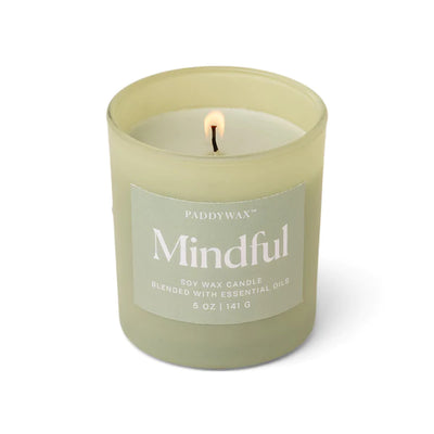Paddywax | Wellness 5oz. Candle | Mindful - Poppy and Stella