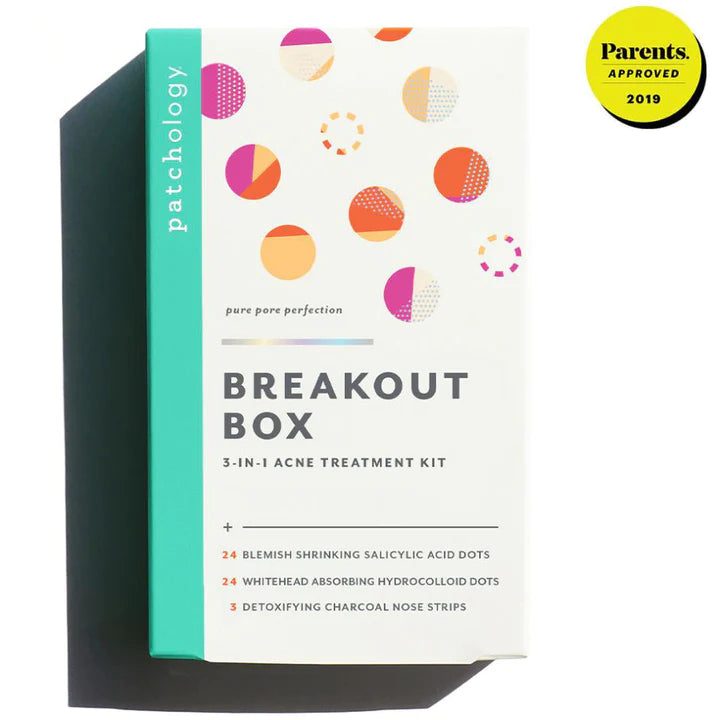 Patchology | Breakout Box 3-in-1 Acne Treatment Kit - Poppy and Stella