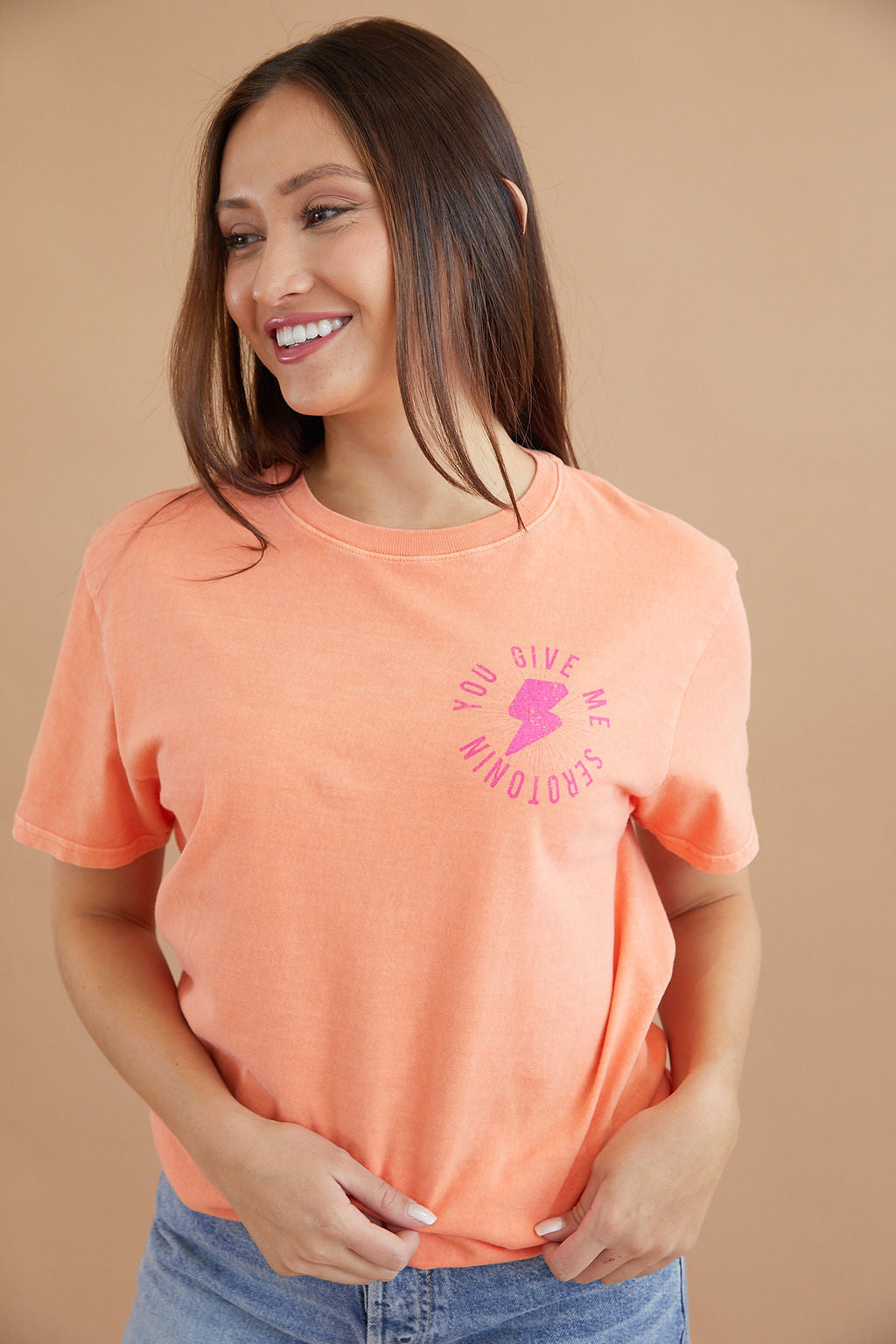 You Give Me Serotonin Comfort Tee