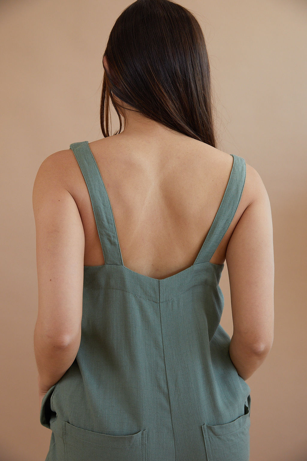 Harper Linen Jumpsuit - Poppy and Stella