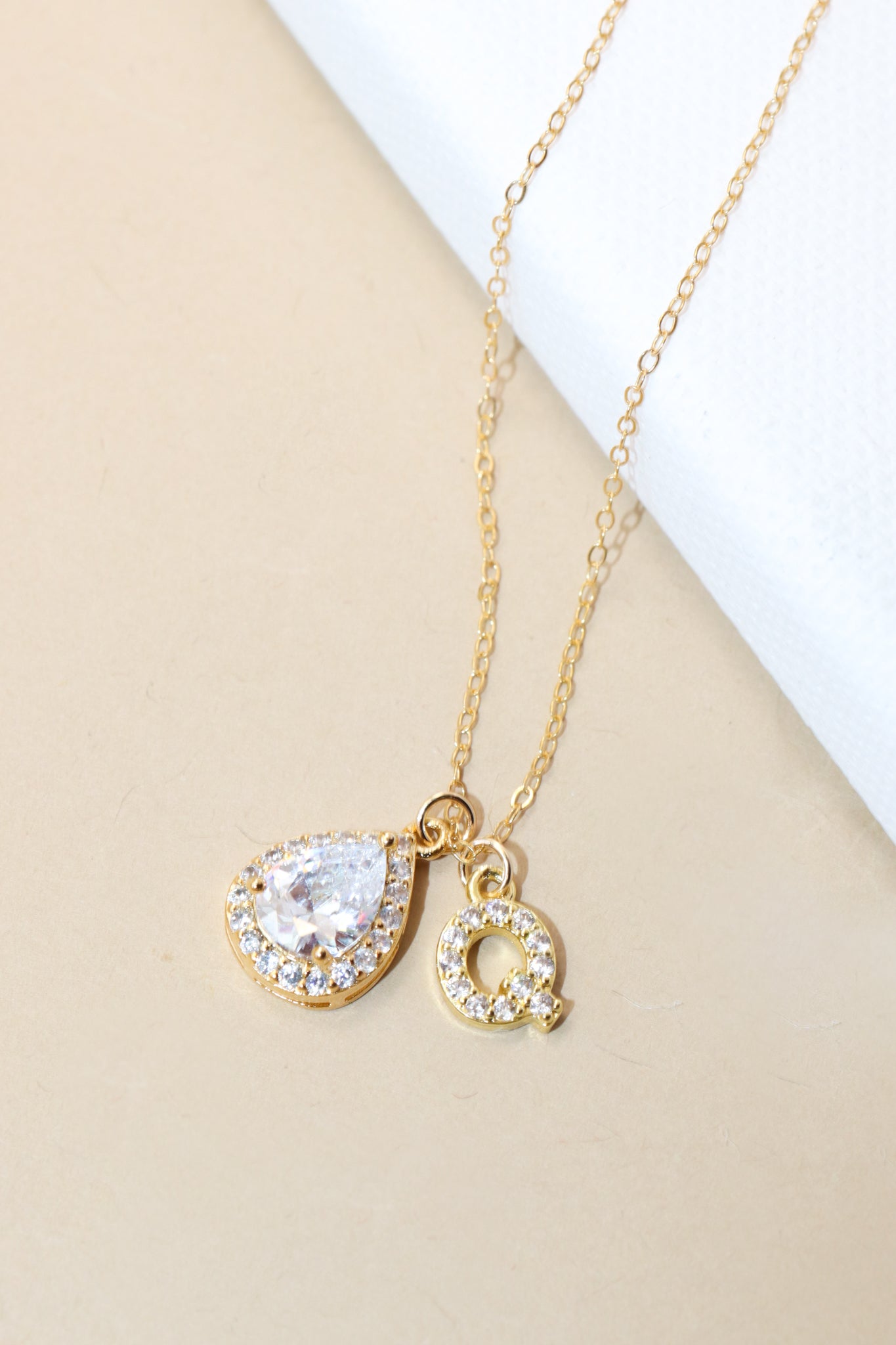 Crystal Initial Necklaces | Assorted - Poppy and Stella