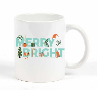 Mug | Merry and Bright - Poppy and Stella