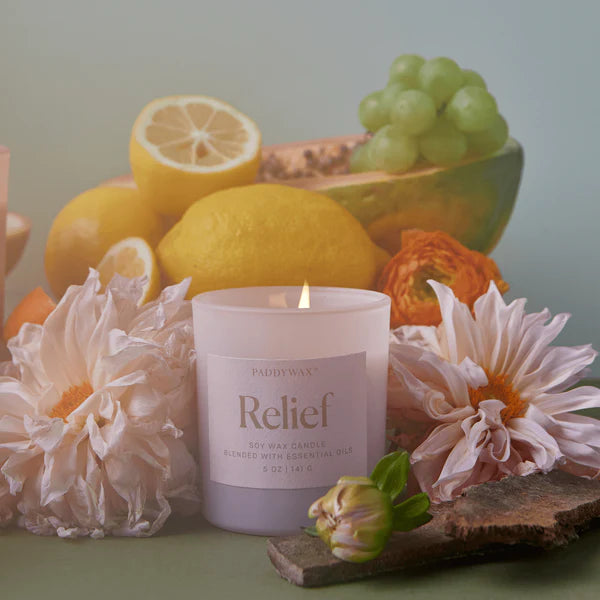 Paddywax | Wellness 5oz. Candle | Relief - Poppy and Stella