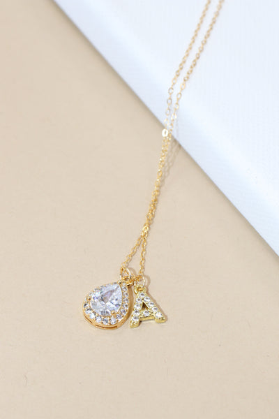 Crystal Initial Necklaces | Assorted - Poppy and Stella
