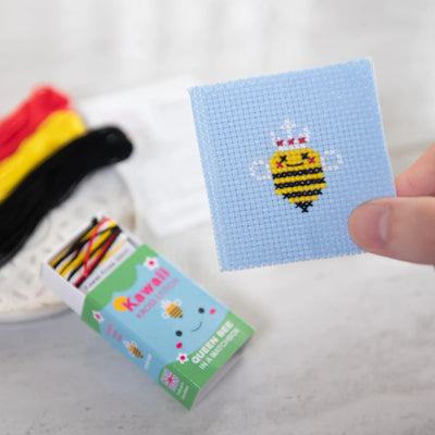 Mini Cross Stitch Kit - Poppy and Stella