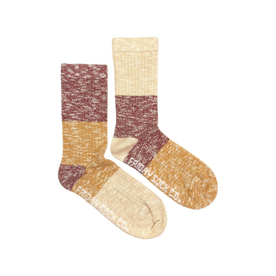 Women's Camp Socks | Autumn Leaves - Poppy and Stella