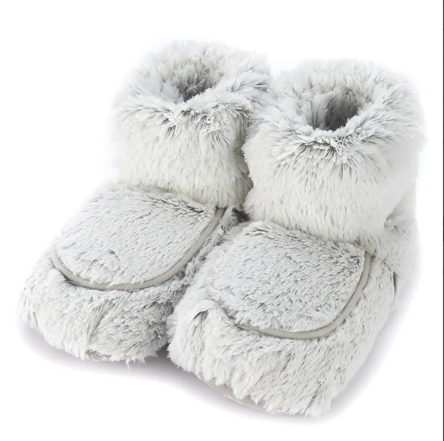 Warming Slipper Boots | Marshmallow Gray - Poppy and Stella