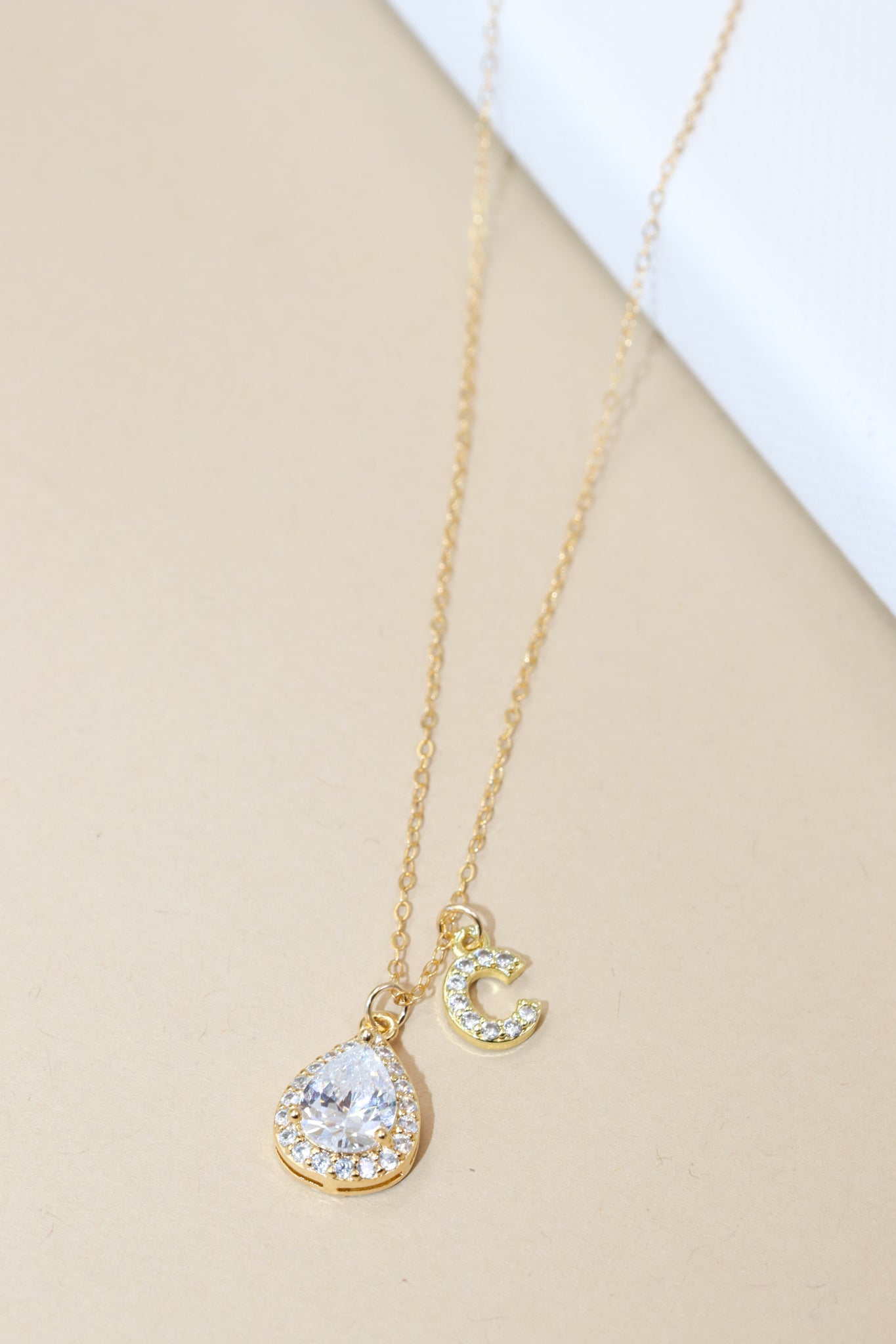 Crystal Initial Necklaces | Assorted - Poppy and Stella