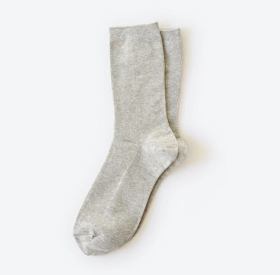 Everyday Cotton Socks | Cement - Poppy and Stella