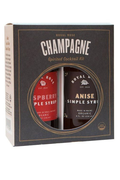 Champagne Cocktail Organic Simple Syrup Kit - Poppy and Stella