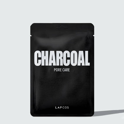 Lapcos | Charcoal Daily Sheet Mask - Poppy and Stella
