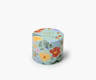 Rifle Paper | Champs de France | 3 oz. Tin Candle - Poppy and Stella