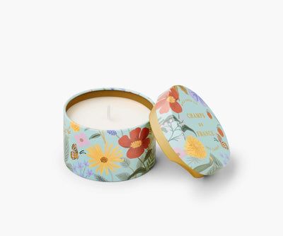Rifle Paper | Champs de France | 3 oz. Tin Candle - Poppy and Stella