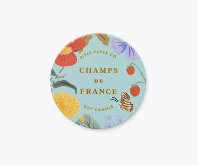 Rifle Paper | Champs de France | 3 oz. Tin Candle - Poppy and Stella
