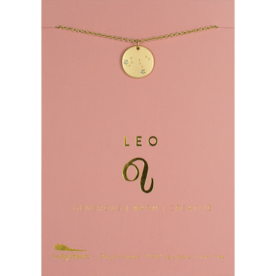 Zodiac Necklace | Leo - Poppy and Stella