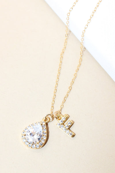 Crystal Initial Necklaces | Assorted - Poppy and Stella