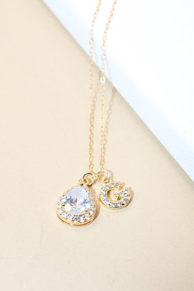 Crystal Initial Necklaces | Assorted - Poppy and Stella