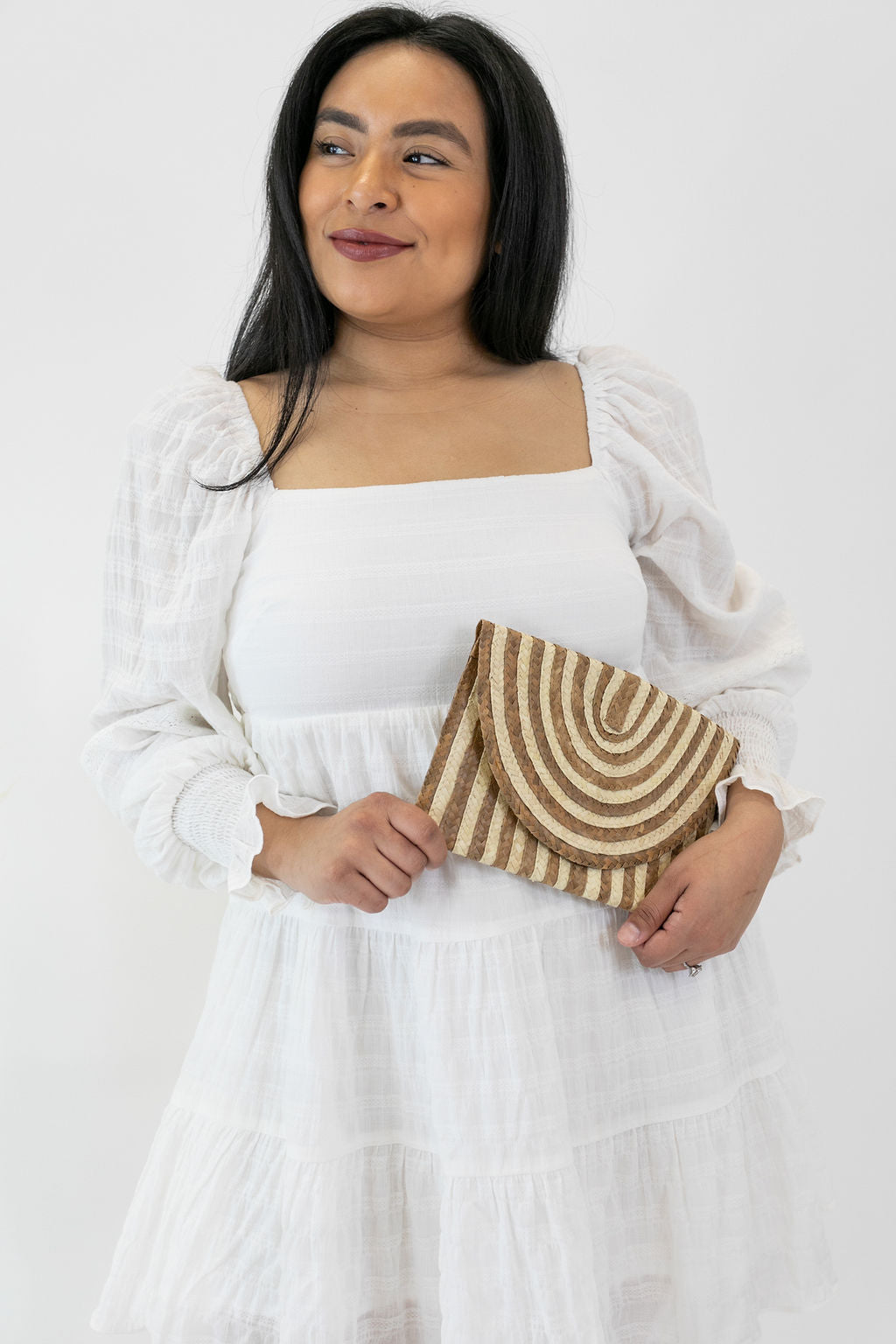 Valentina Woven Clutch | Assorted - Poppy and Stella