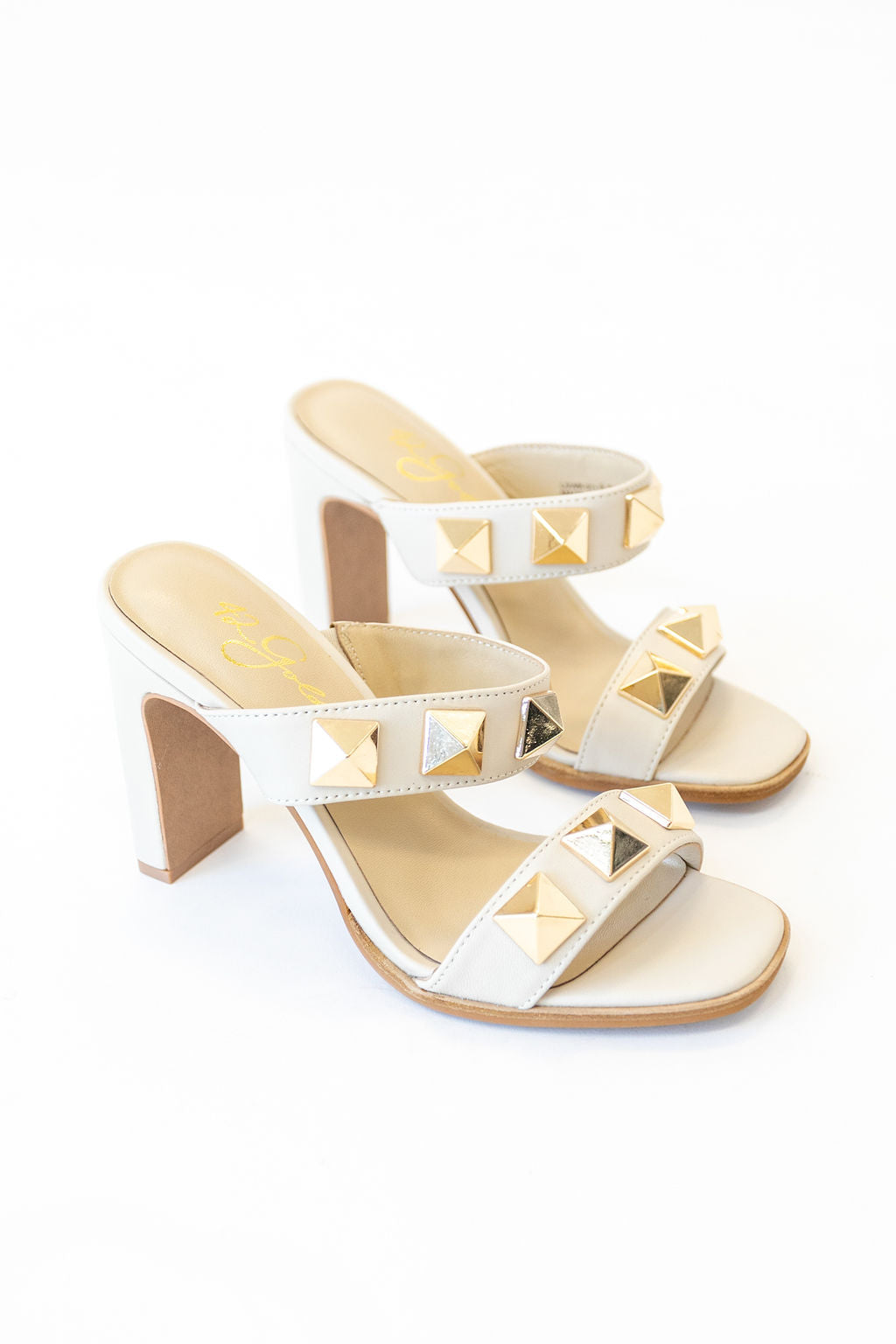 42 Gold | Lara Heel | Cream