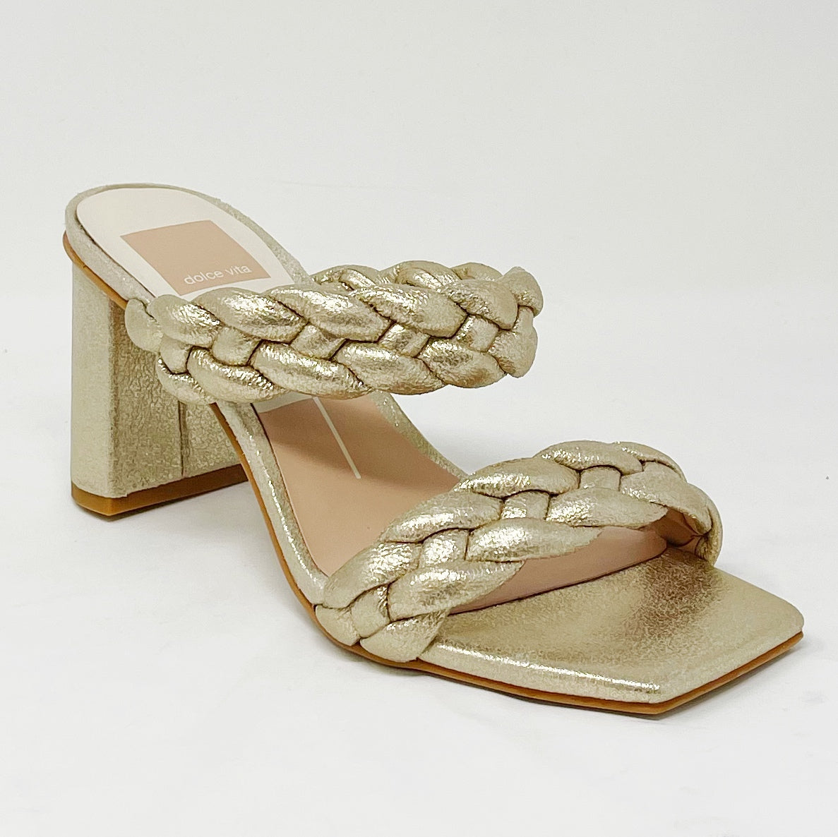 Dolce Vita | Paily Heels | Light Gold - Poppy and Stella