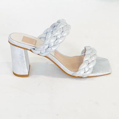 Dolce Vita | Paily Heels | Silver Suede
