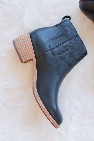 Kork-Ease | Mindo Bootie | Black - Poppy and Stella