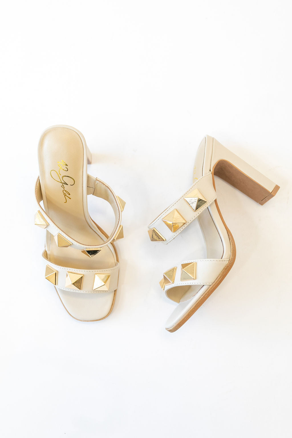 42 Gold | Lara Heel | Cream