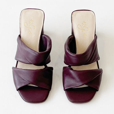 Loralie Heels | Burgundy - Poppy and Stella