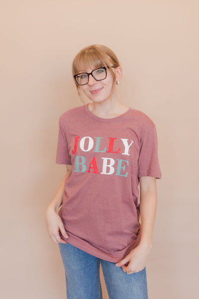 Jolly Babe Graphic Tee - Poppy and Stella
