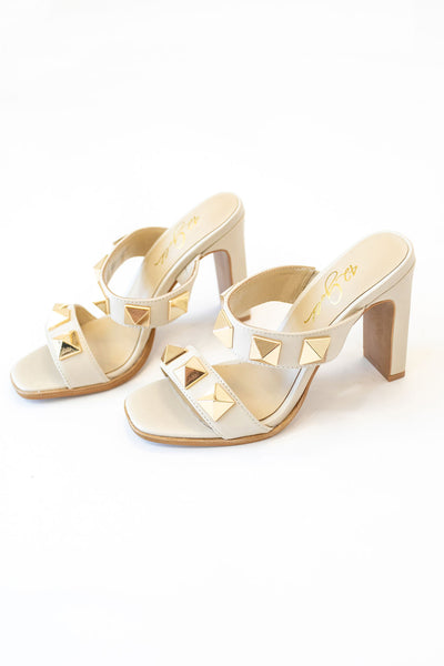 42 Gold | Lara Heel | Cream