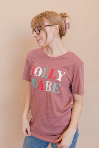 Jolly Babe Graphic Tee - Poppy and Stella