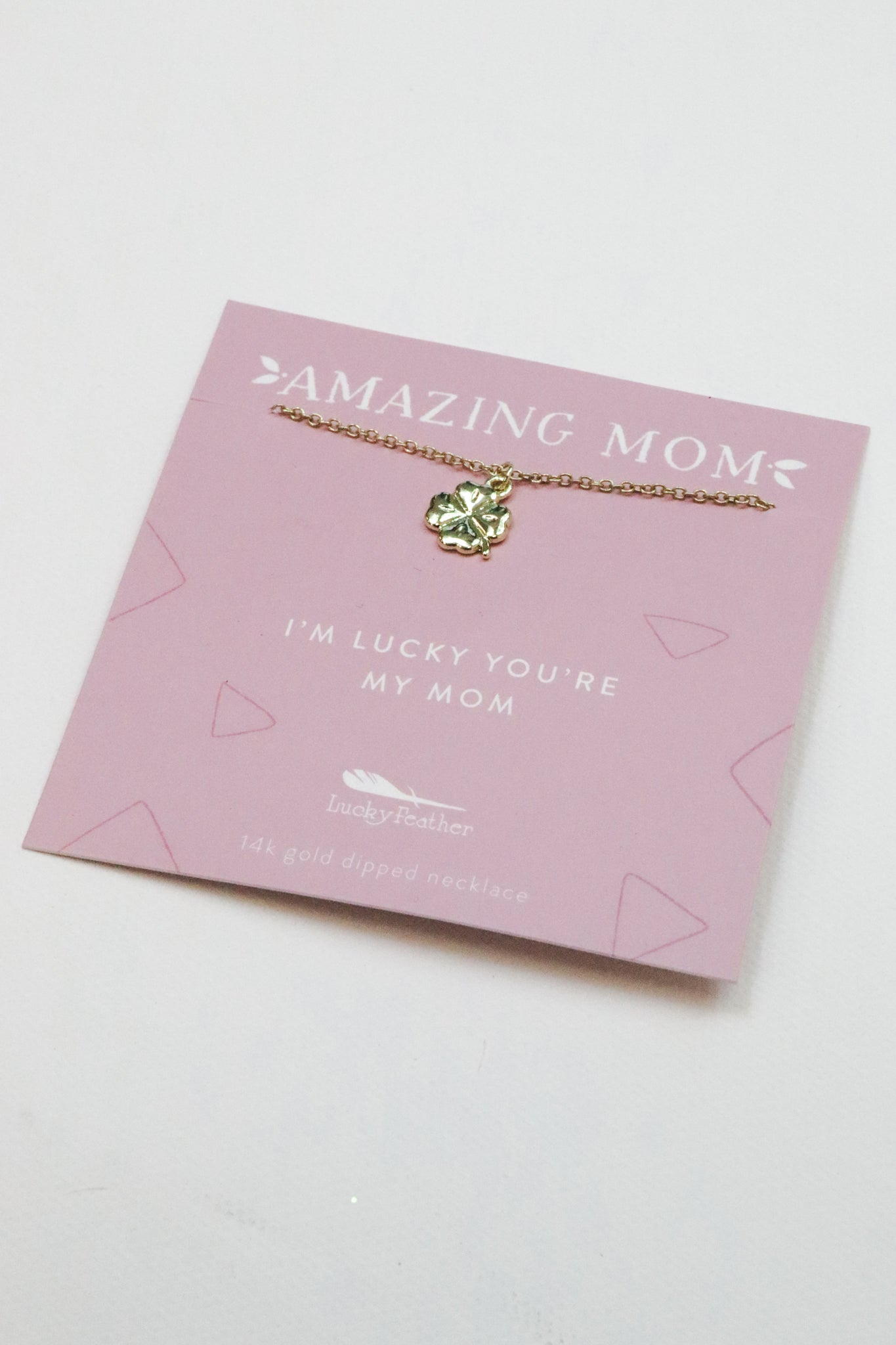 Amazing Mom Necklace | Clover - Poppy and Stella