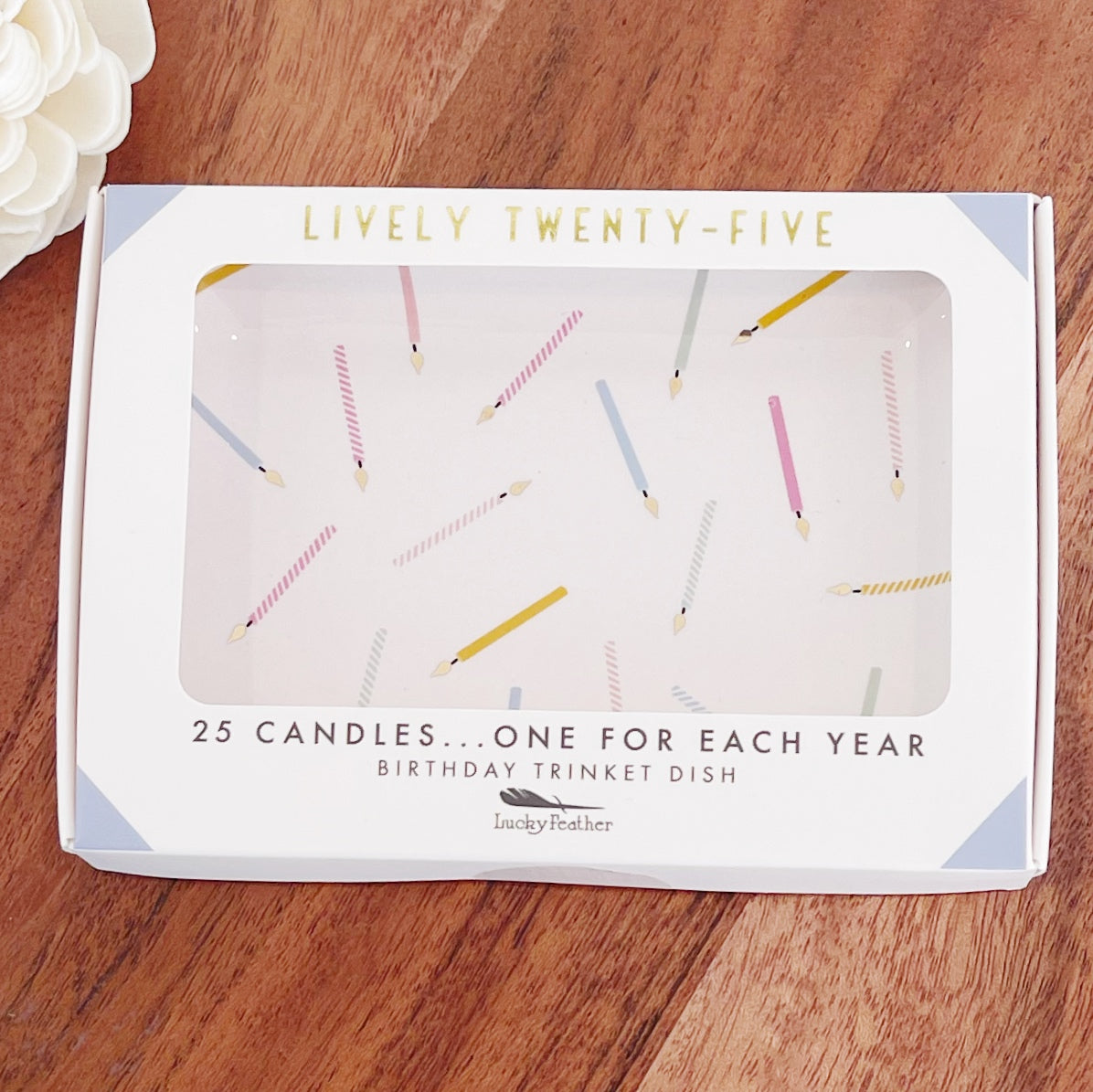 Milestone Birthday Trinket Dish | 25 - Poppy and Stella