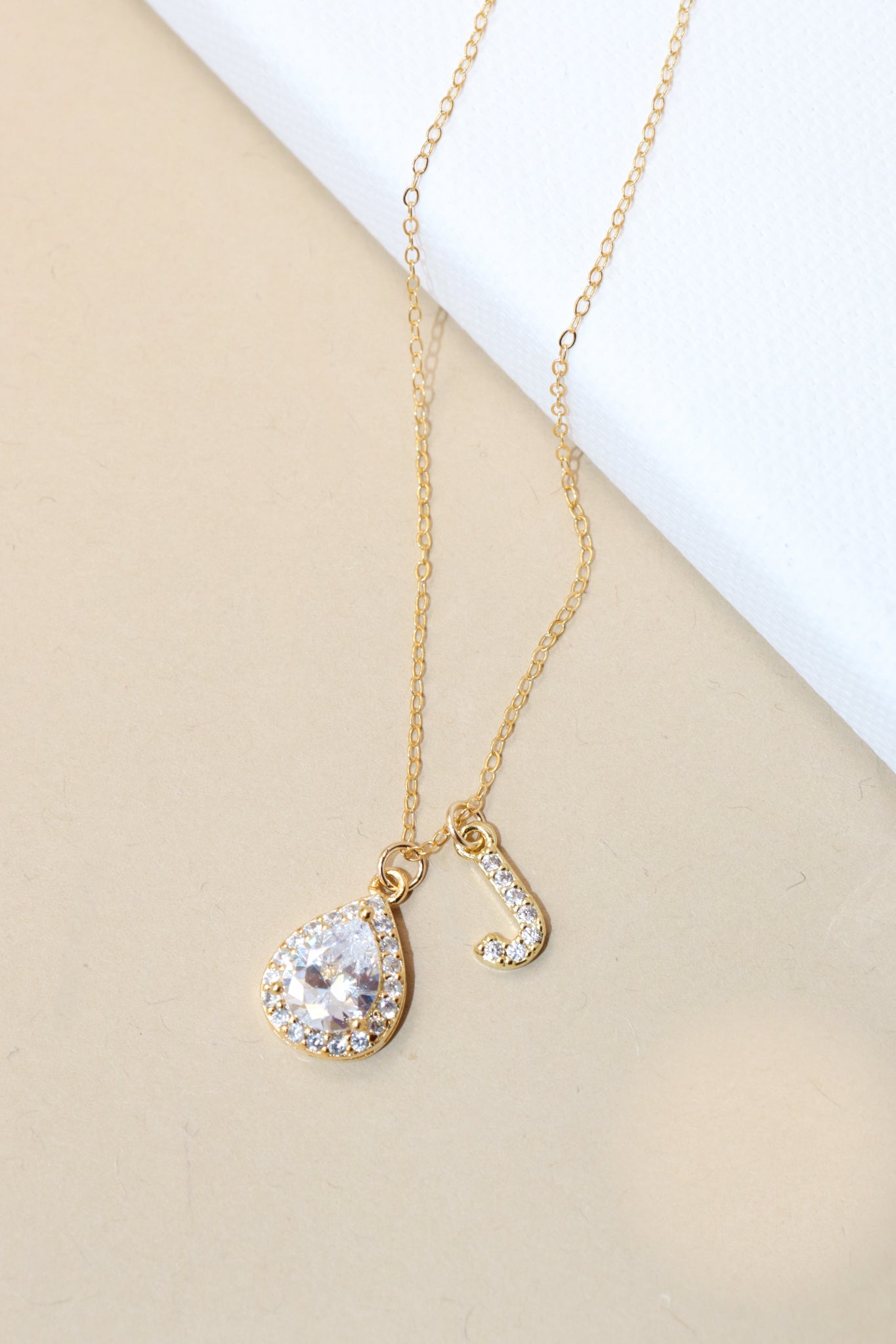 Crystal Initial Necklaces | Assorted - Poppy and Stella