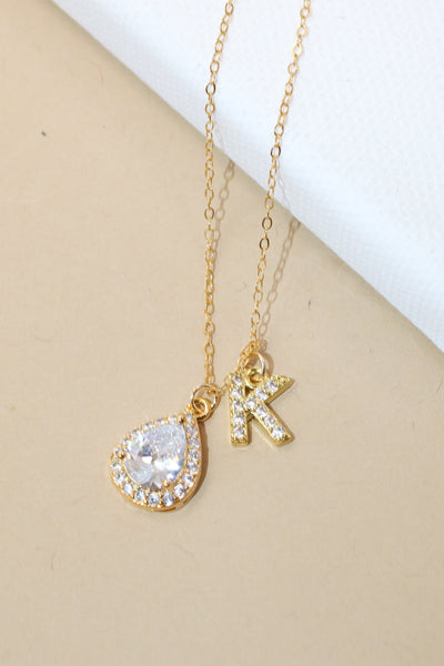 Crystal Initial Necklaces | Assorted - Poppy and Stella