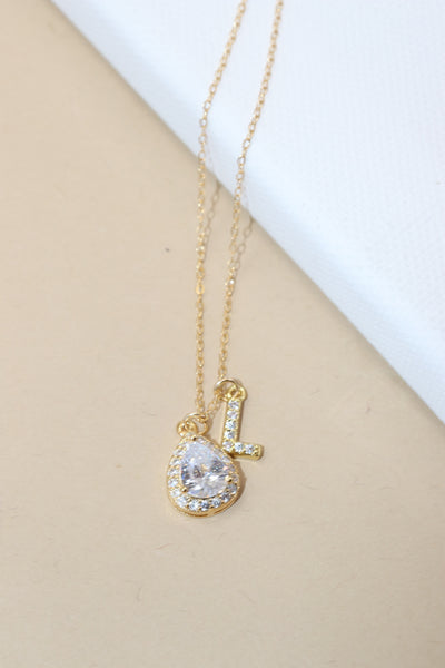 Crystal Initial Necklaces | Assorted - Poppy and Stella