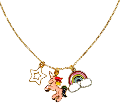 Multi Charm Necklace - Poppy and Stella