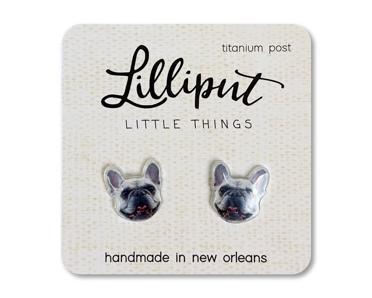 Dog Stud Earrings