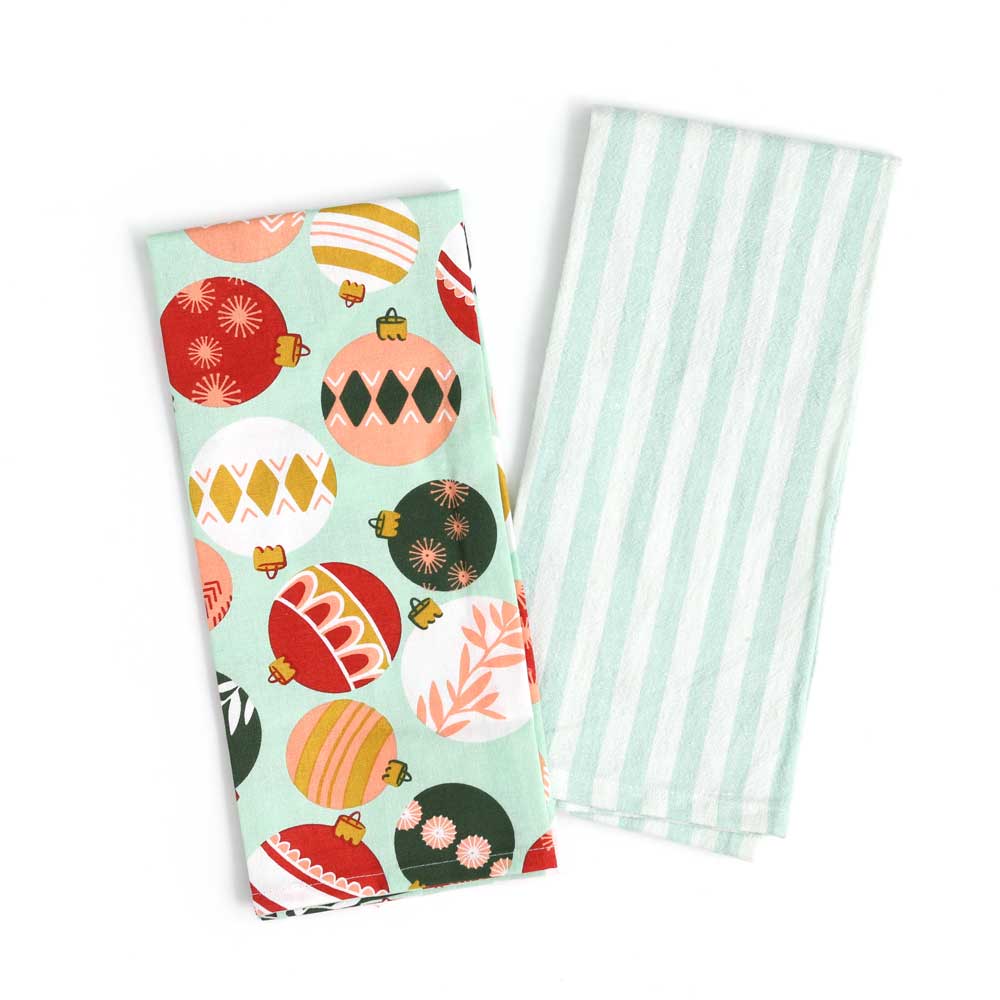 Holiday Tea Towels | Ornaments - Poppy and Stella