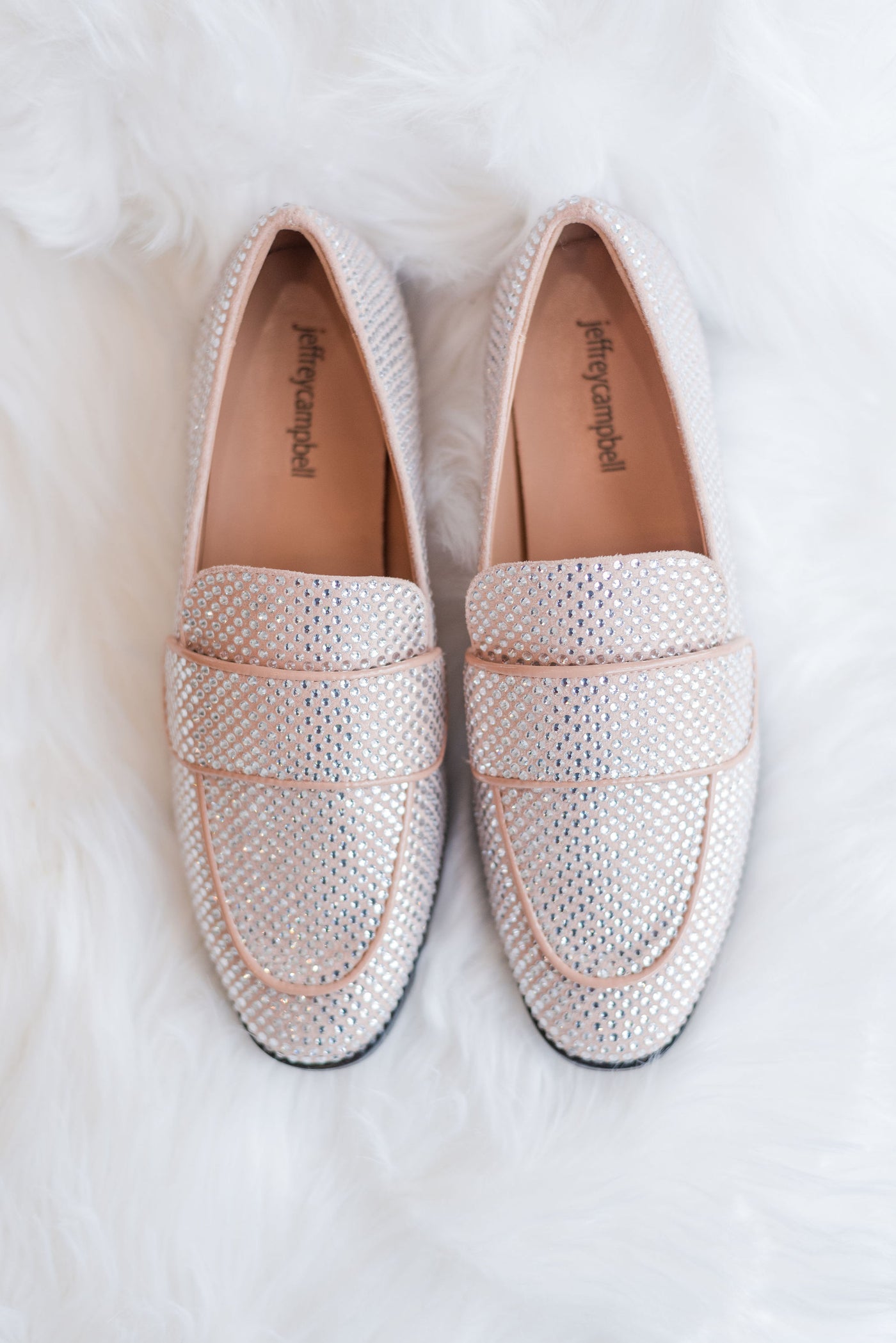 Jeffrey Campbell | Velvit Embellished Loafers | Dark Natural - Poppy and Stella