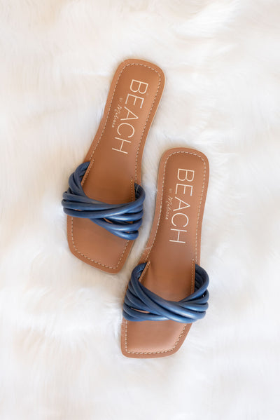 Matisse | Gale Sandals | Blue - Poppy and Stella