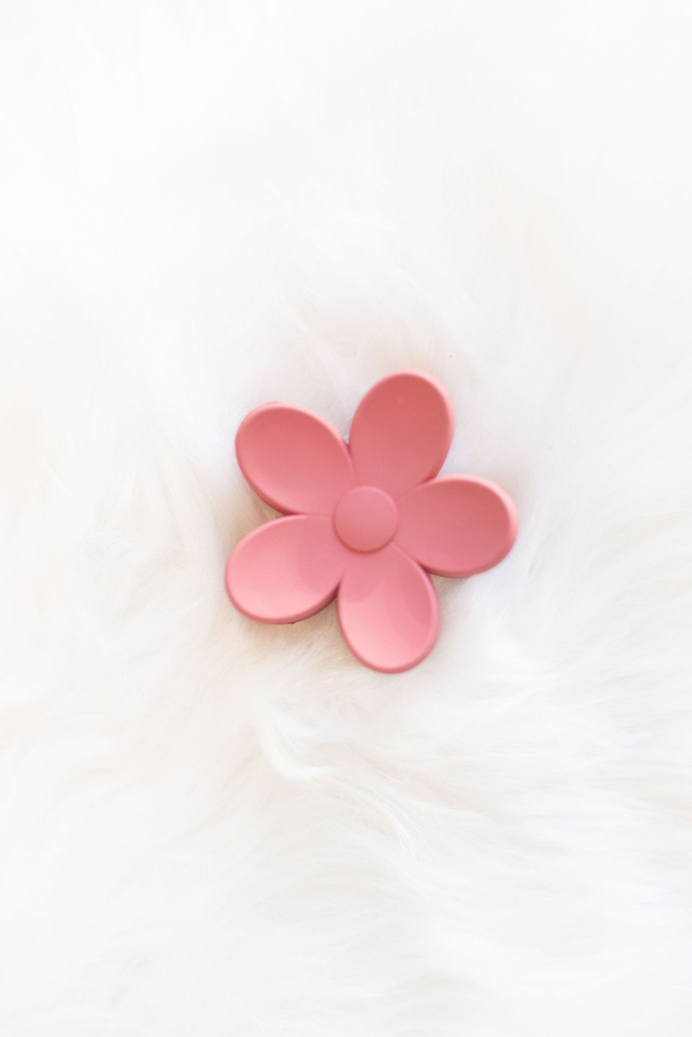 Mini Matte Flower Claw Clip | Assorted