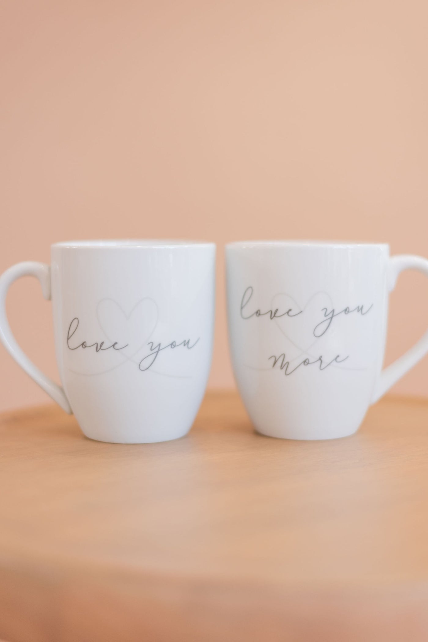 Love You/Love You More Mug Set - Poppy and Stella