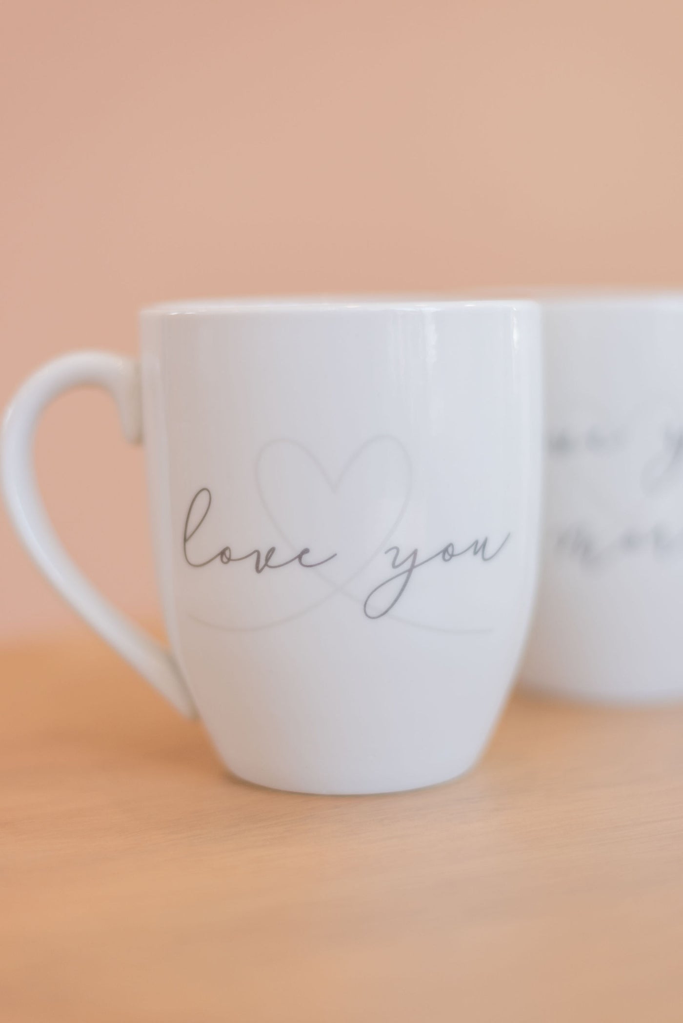 Love You/Love You More Mug Set - Poppy and Stella