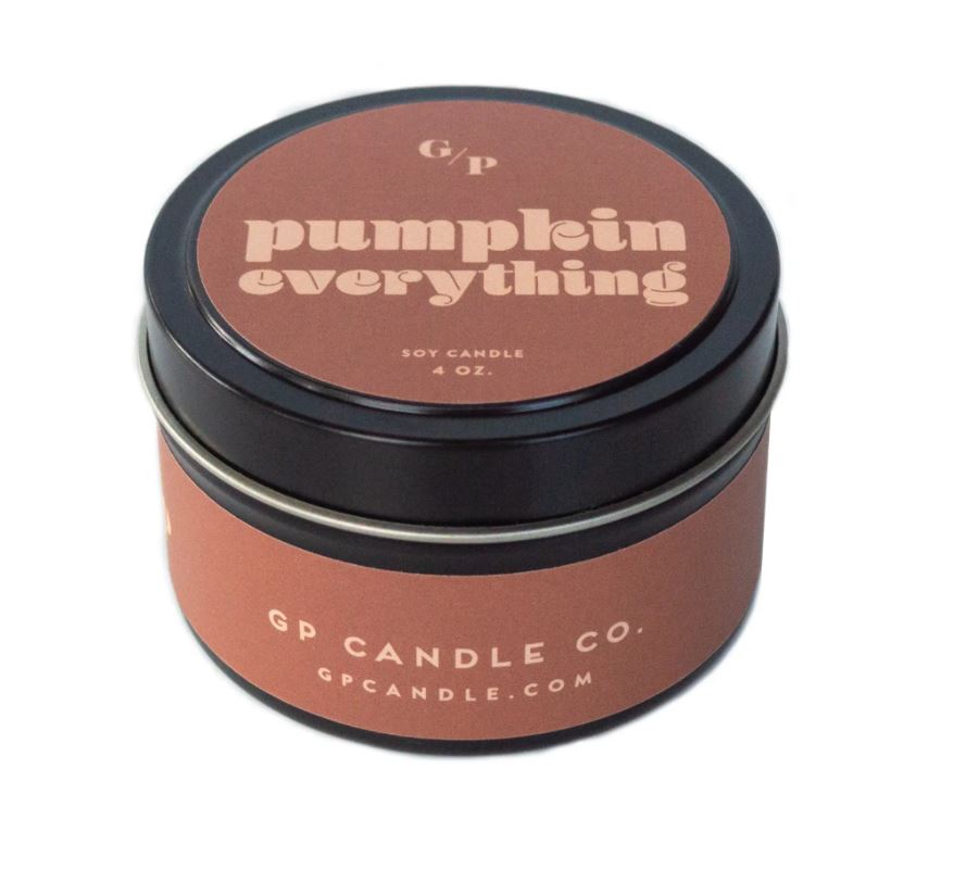 GP Candle Co | Pumpkin Everything 4 oz - Poppy and Stella
