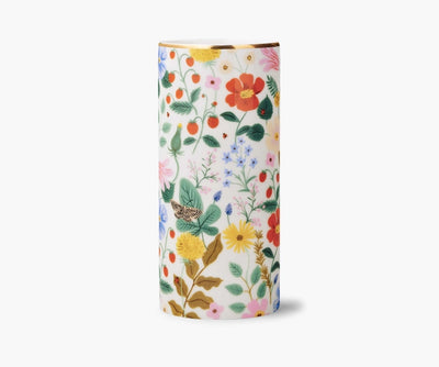 Rifle Paper | Strawberry Fields Porcelain Vase - Poppy and Stella