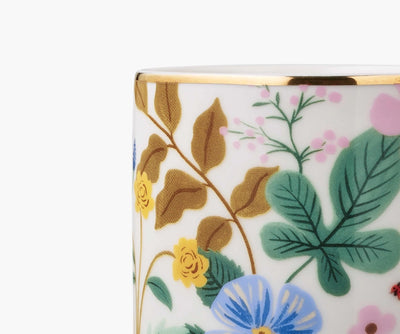 Rifle Paper | Strawberry Fields Porcelain Vase - Poppy and Stella