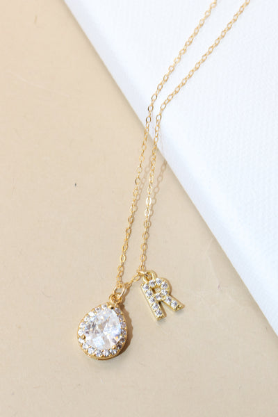 Crystal Initial Necklaces | Assorted - Poppy and Stella